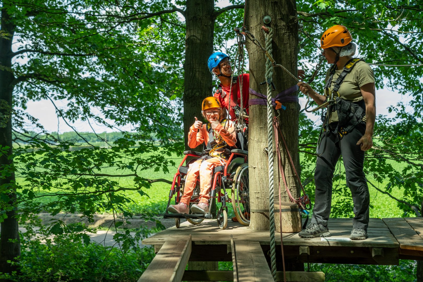 Rolstoel Klimbos 7 Mytylschool 2 juni 2022 5001