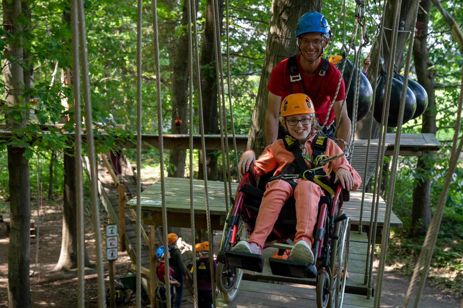 Rolstoel Klimbos 8 Mytylschool 2 juni 2022 5043