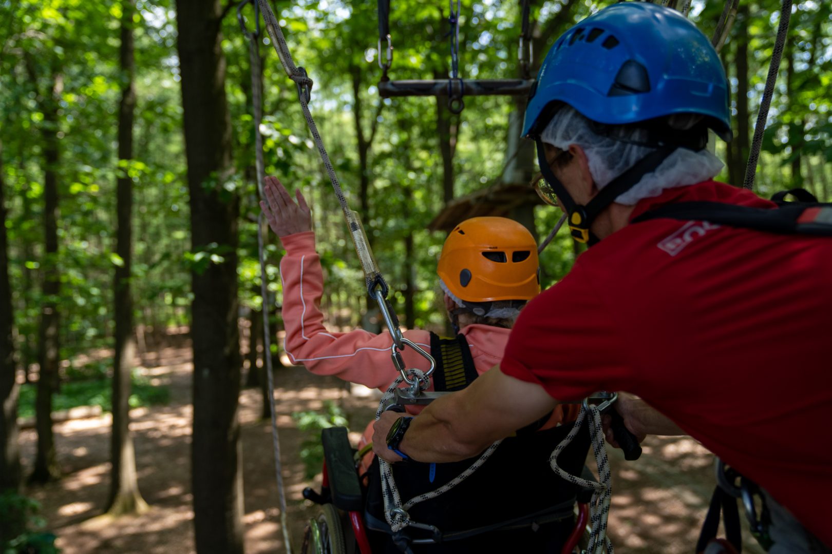 Rolstoel Klimbos 9 Mytylschool 2 juni 2022 5049