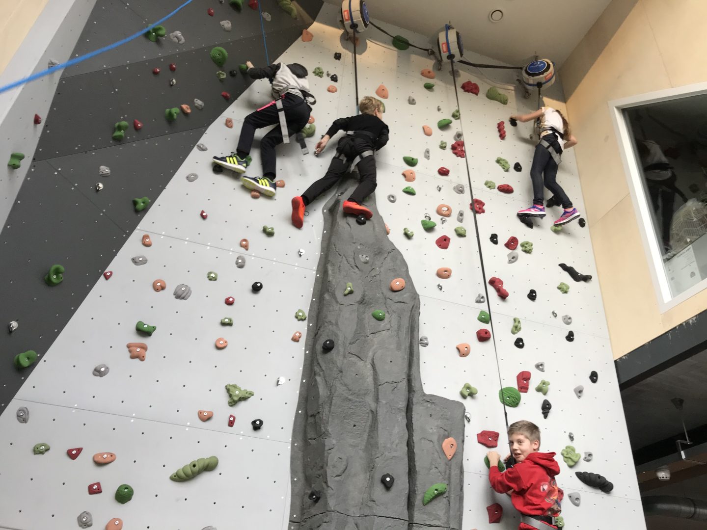 Winter Climbing Party 6 indoor climbing wall 44